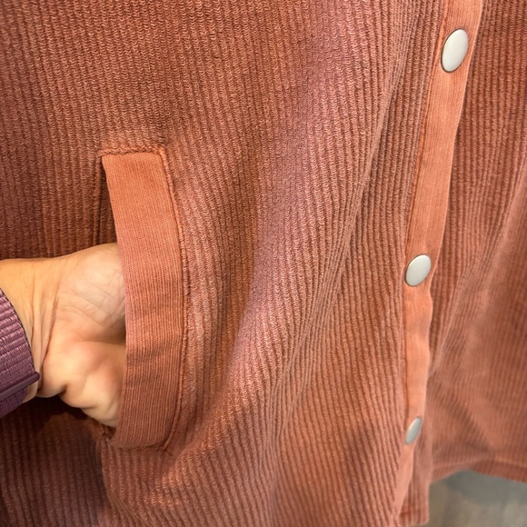 ARULA Corduroy Jacket in Dusty Rose - Picture 8 of 11